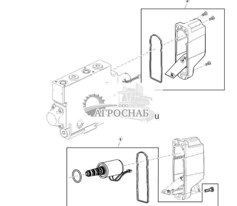 Комплект клапана и электронный блок управления, SCV, EHS-1 - ST743371 394.jpg